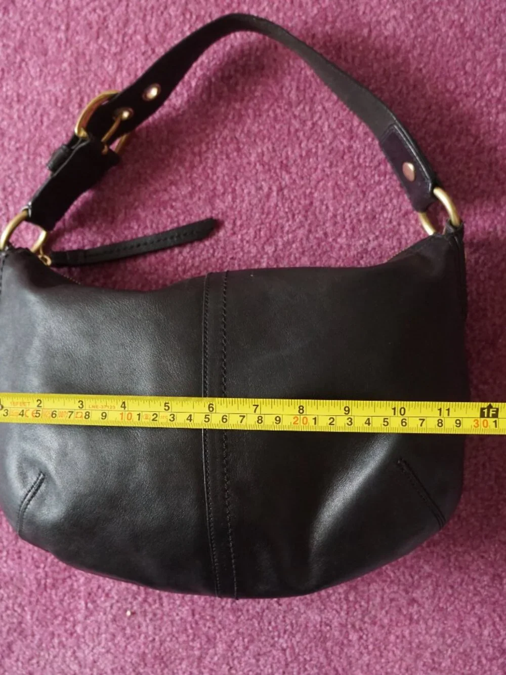 Vintage Coach Genuine Leather Medium Shoulder Bag 🖤✨